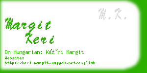 margit keri business card